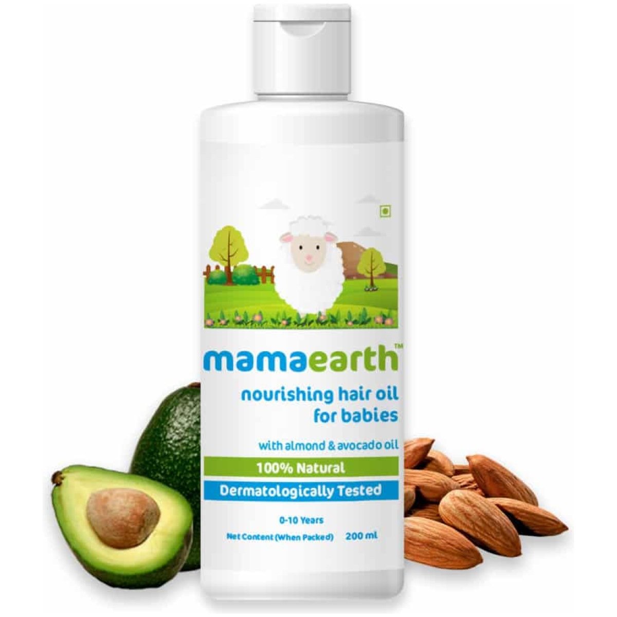 Mama Earth Nourishing Hair Oil For Babies 200Ml