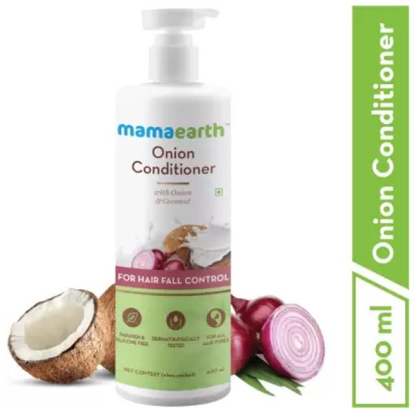 Mama Earth Onion Conditioner For Hair Growth and  Fall  400 ml