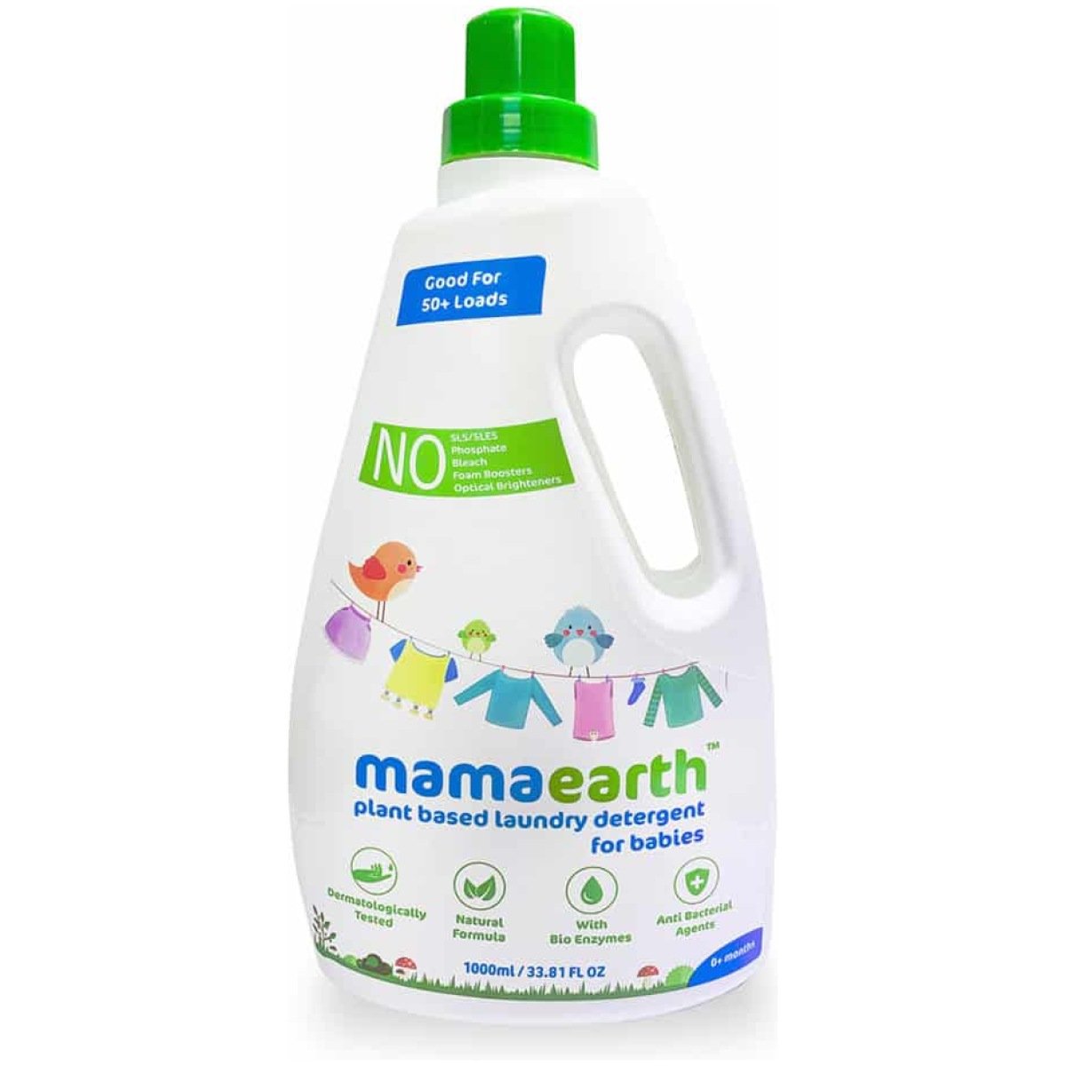 Mama Earth Plant Based Laundry Detergent 1000Ml