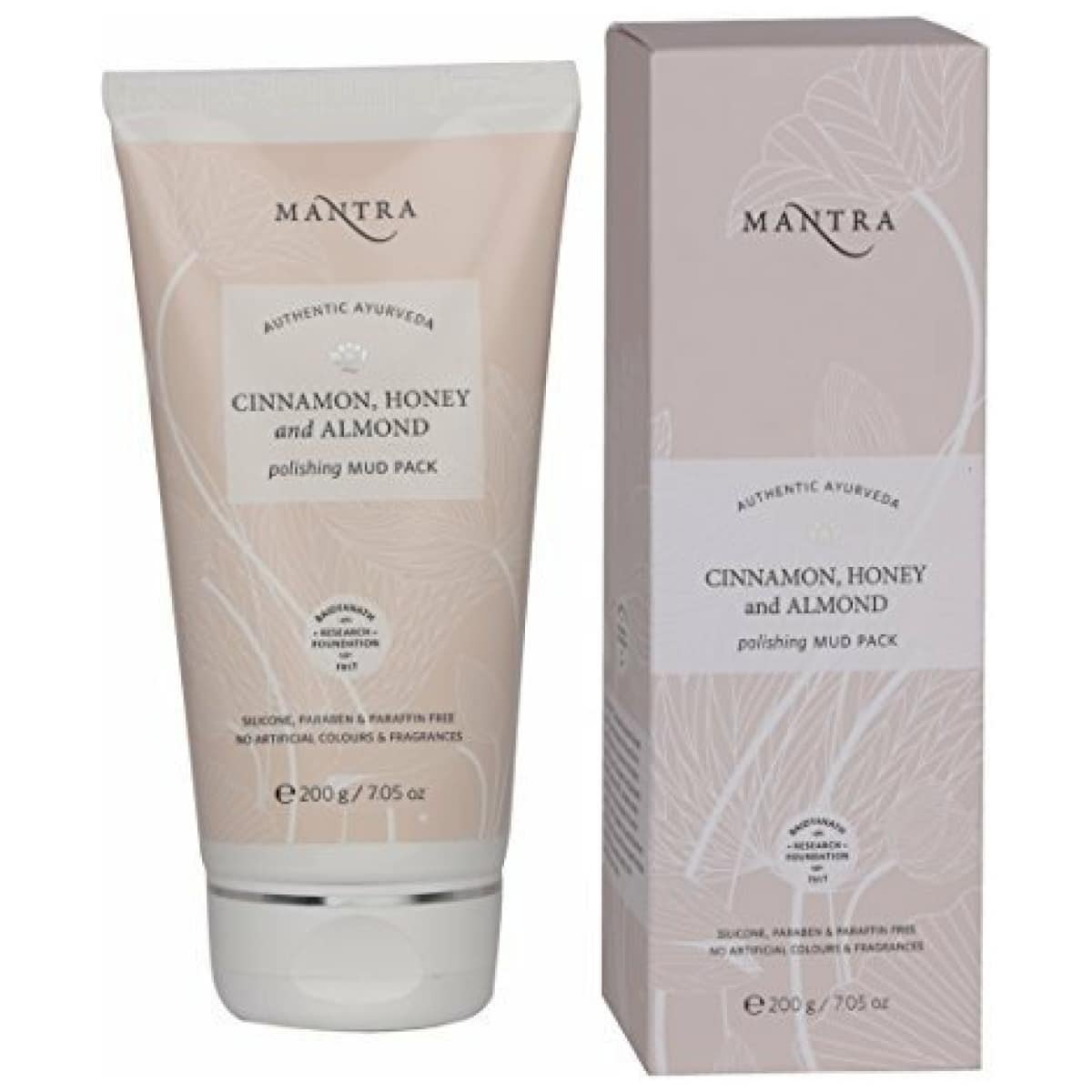 Mantra Cinnamon Almond Polishing Mud Pack 200 G