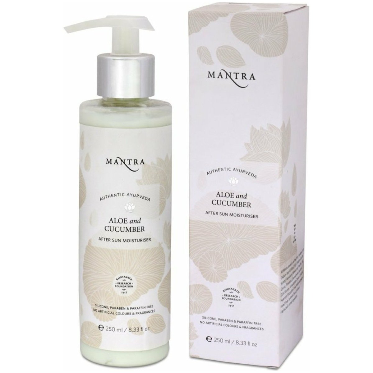 Mantra Herbal Aloe And Cucumber After Sun Moisturizer 250Ml