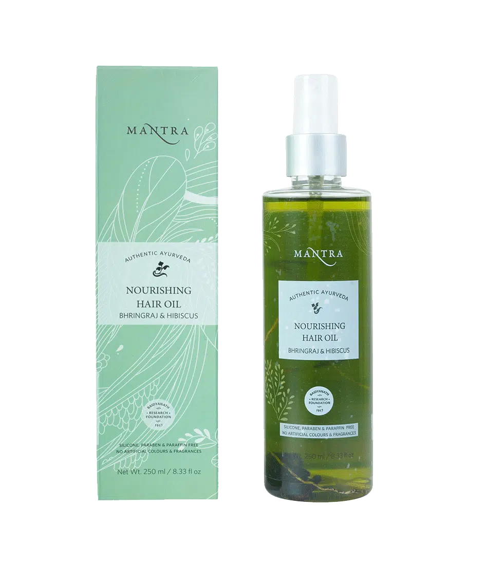 Mantra Herbal Bhringraj And Hibiscus Nourishing Hair Oil 100Ml