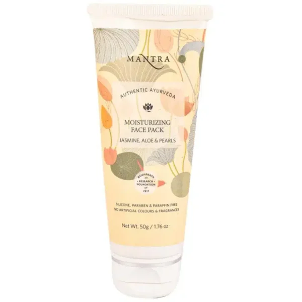 Mantra Herbal Jasmine Aloe And Pearls Face Pack 50 G