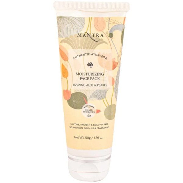 Mantra Herbal Jasmine Aloe And Pearls Face Pack 50 G
