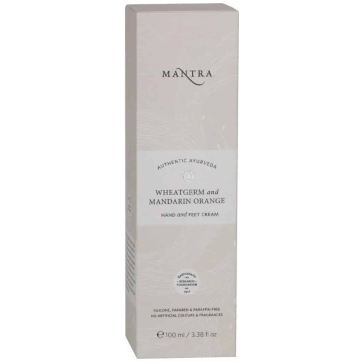 Mantra Wheatgerm And Mandarin Cream 100 G