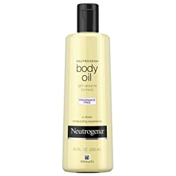 Neutrogena Body Oil Light Sesame Formula Fragrance Free 250Ml