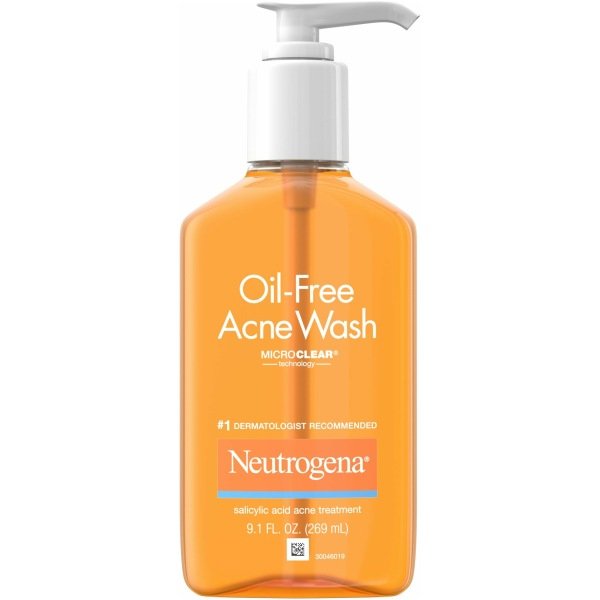 Neutrogena Oil-Free Acne Face Wash 269Ml