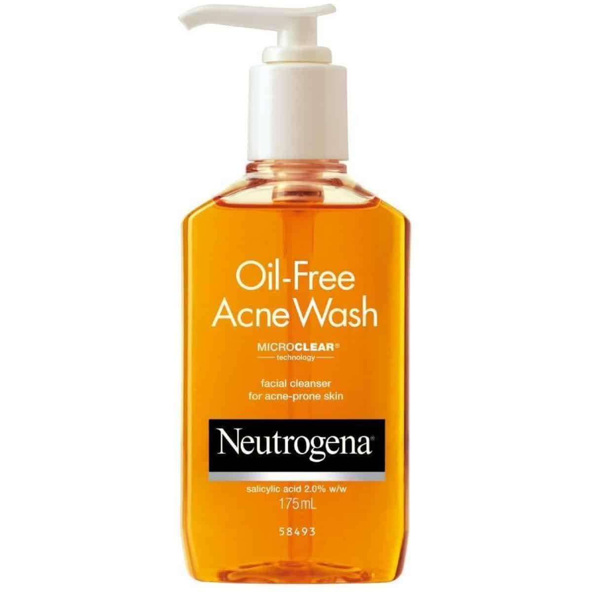 Neutrogena Oil-Free Acne Wash 175Ml