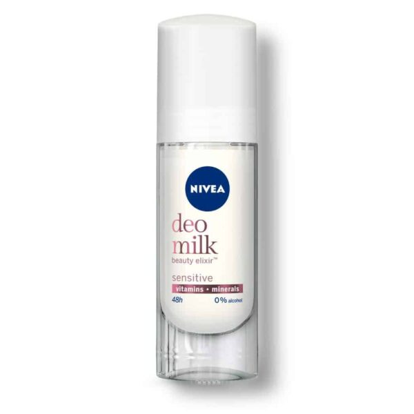 Nivea Deo Milk Elixir Deodorant Roll On For Sensitive Skin 40Ml