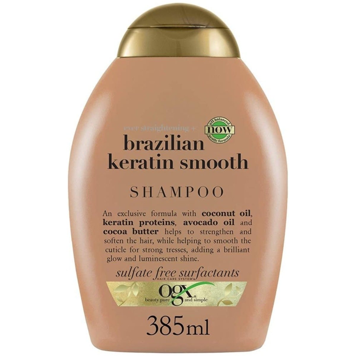 Ogx Organix Ever Straightening+ Brazilian Keratin Therapy Shampoo 385Ml