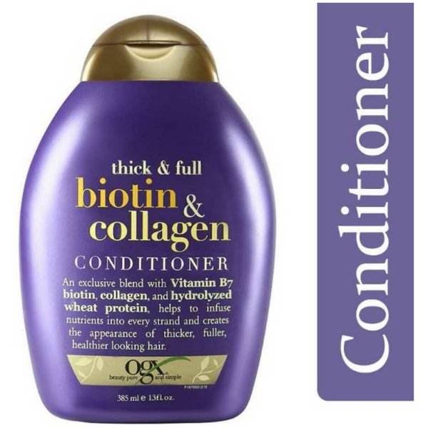 Ogx Organix Thick And Full+ Biotin And Collagen Conditioner 385Ml