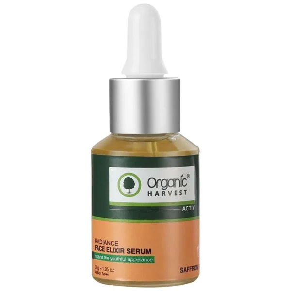 Organic Harvest Radiance Face Elixir Serum 30Ml