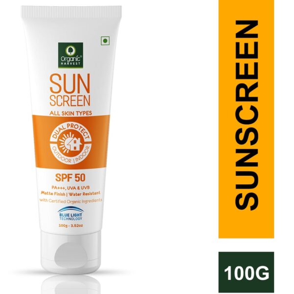 Organic Harvest Sunscreen Spf 50 100 G