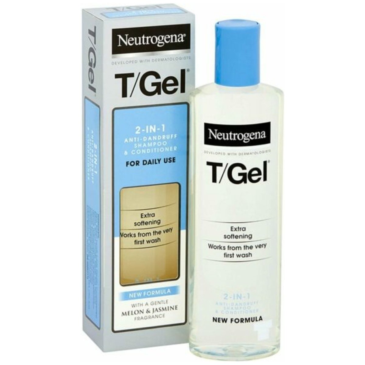 Neutrogena T/Gel 2-In-1 Dandruff Shampoo Plus Conditioner 250Ml