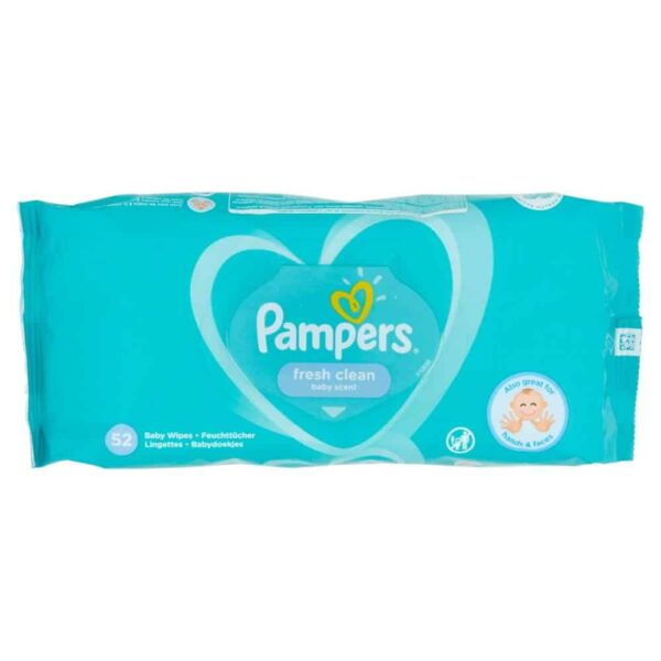 Pamper Fresh Clean Baby Wipes