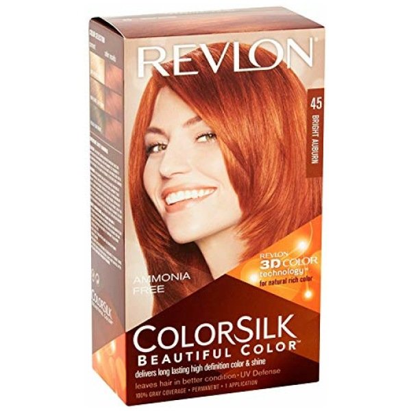 Revlon Colorsilk Beautiful 3D Color 45 Bright Auburn