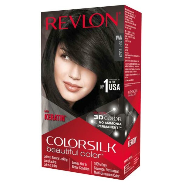Revlon Colorsilk Hair Color Soft Black 11 (40Ml+40Ml+11.8Ml)