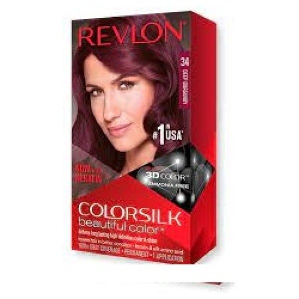 Revlon Colorsilk Hair Deep Burgundy 34  (40Ml+40Ml+11.8Ml)