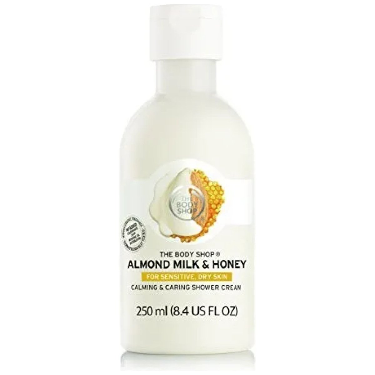 The Body Shop Almond Milk And Honey Soothing And Caring Shower Cream 250Ml