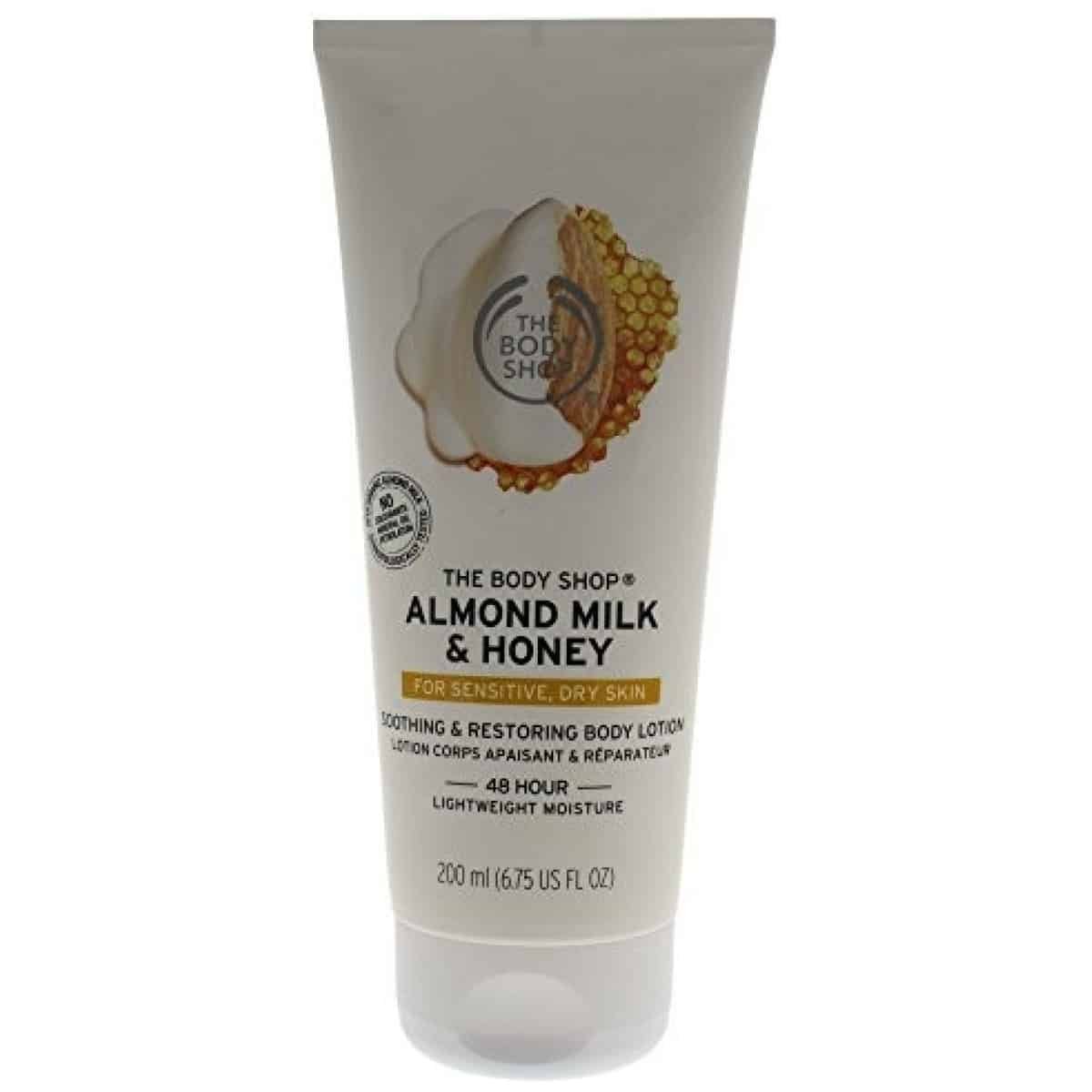 The Body Shop Almond Milk And Honey Soothing And Restoring Body Lotion 200Ml