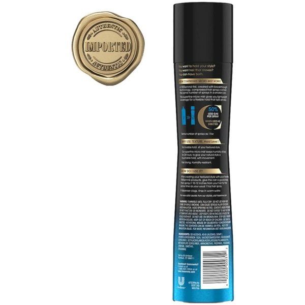 Tresemme Compressed Micro Mist Texture Hold Level 1 Hair Spray 155Gm