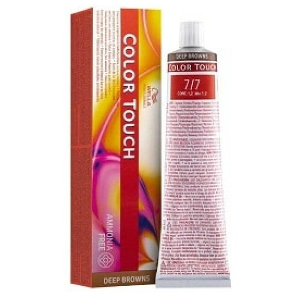 Wella Professionals Color Touch Deep Browns Ammonia Free Hair Color 60ml 7/7 Medium Blonde Brown