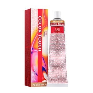 Wella Professionals Color Touch Pure Naturals Ammonia Free Hair Color 60ml 5/0 Light Brown