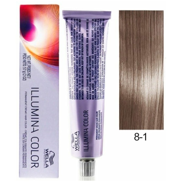 Wella Professionals Illumina Hair Color 8/1 Light Ash Blonde