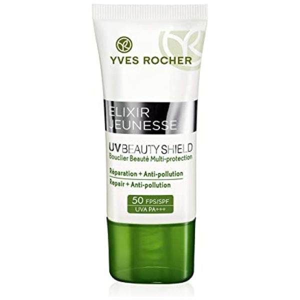 Yves Rocher Elixir Jeunesse Uv Beauty Shield Multi-Protection Repair + Anti-Pollution 30Ml
