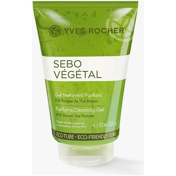 Yves Rocher Sebo Vegetal Purifying Cleansing Gel 125Ml