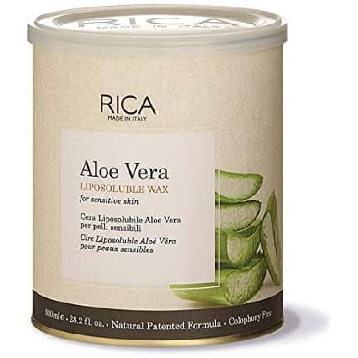 Rica Aloe Vera Liposoluble Wax 800Ml