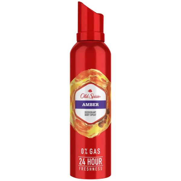 Old Spice Amber Deodorant Body Spray 115G