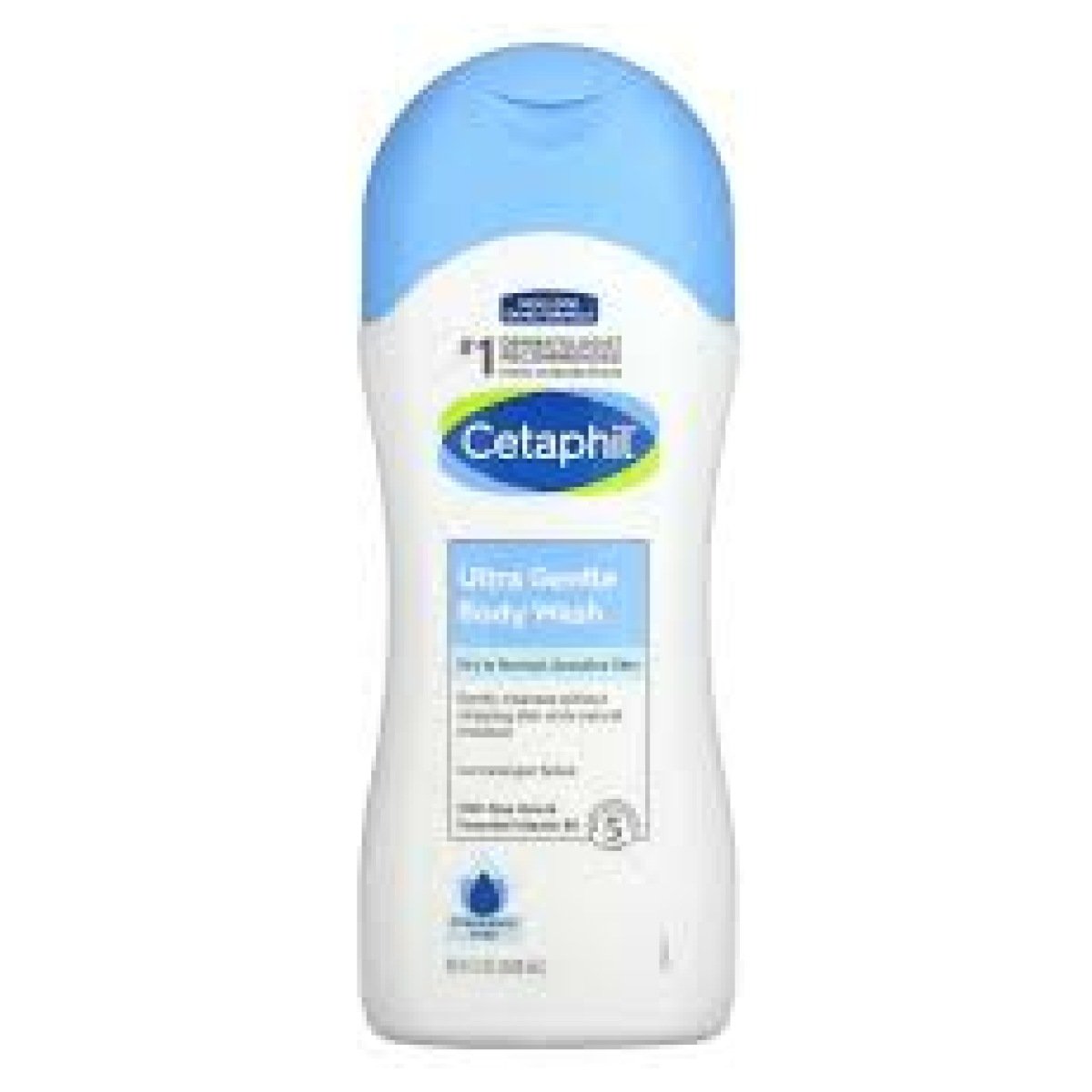 Cetaphil Imported Ultra Gentle Fragrance Free Body Wash For Dry And Sensitive Skin 500ml (Made In Germany)