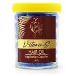 Just Peachy Advanced Care Vitamin-E And Aloevera Hair Oil Application Capsule 60 Capsules Blue