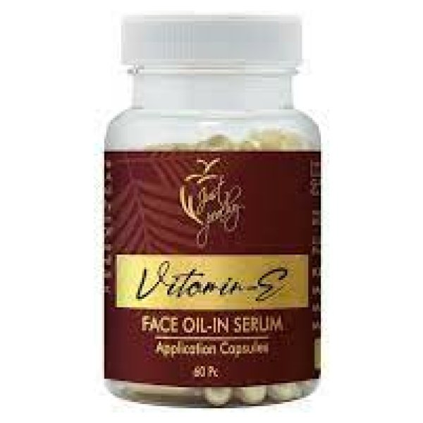 Just Peachy Advanced Care Vitamin-E And Aloevera Hair Oil Application Capsule 60 Capsules Gold