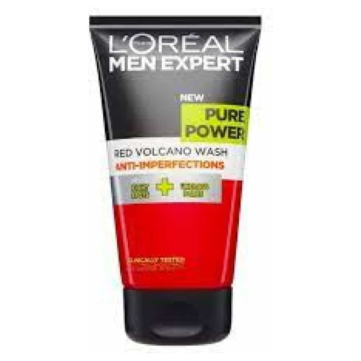 L'Oreal Men Expert Pure Power Red Volcano Facewash 150Ml