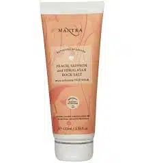 Mantra Herbal Peach Saffron And Himalayan Rock Salt Micro Exfoliating Face Scrub 50Ml
