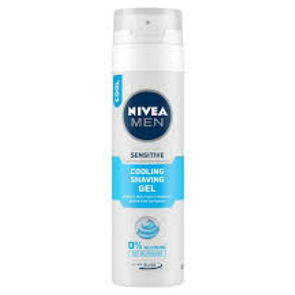 Nivea Men Sensitive Cooling Shaving Gel 200Ml