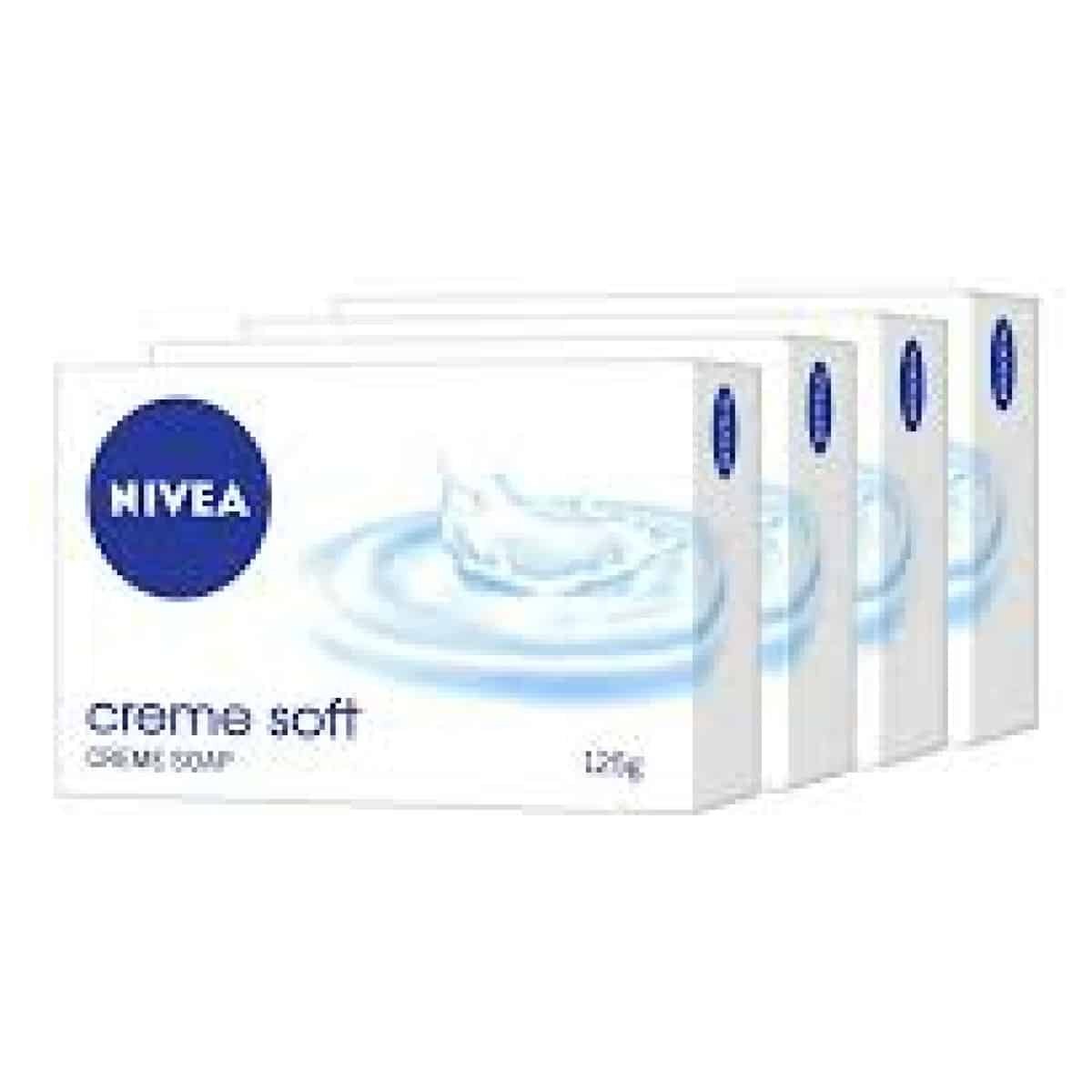 Nivea Soap Creme Soft For Hands And Body 125G Buy 2 Get 2 free