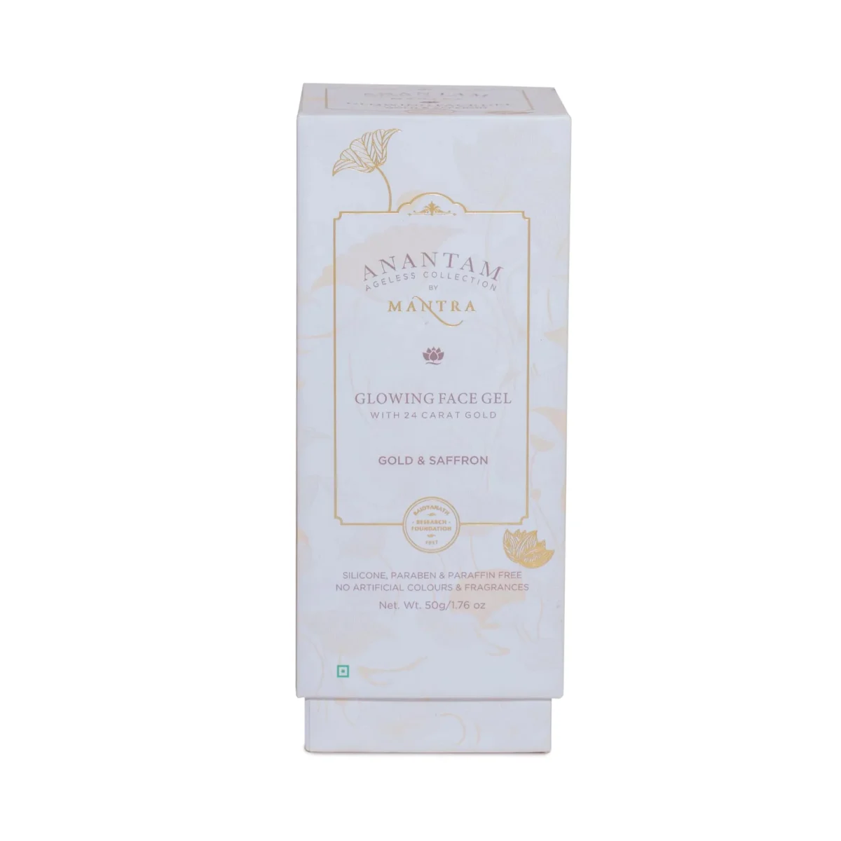 Mantra Herbal Gold And Saffron Glowing Face Gel 50 G