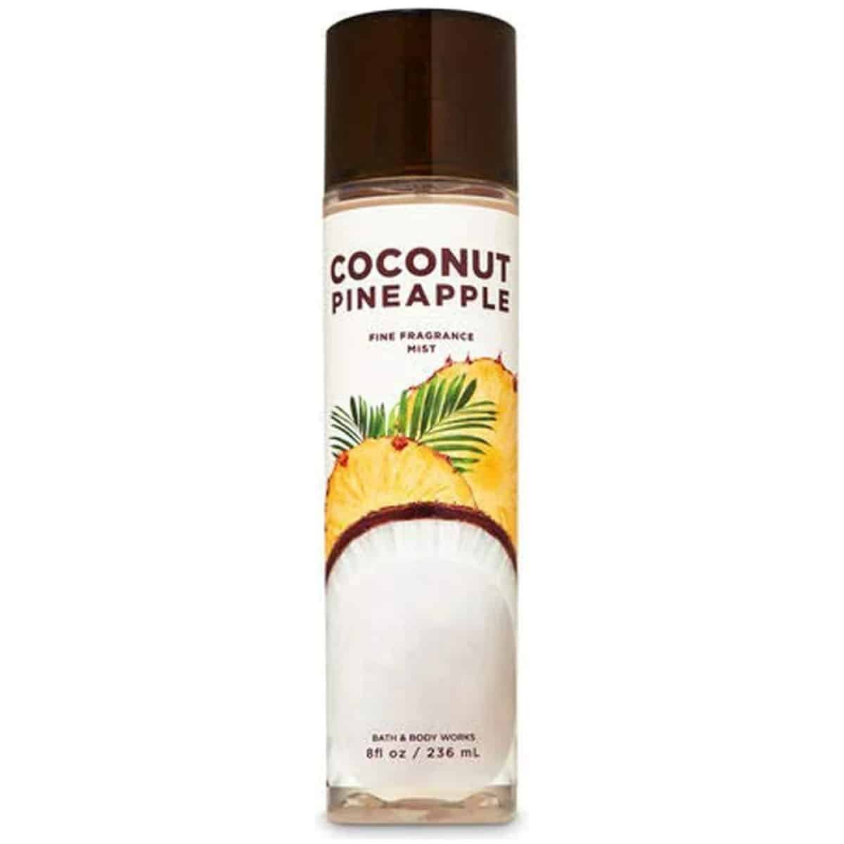 Bath And Body Works Fragrance Body Mist Coconut Pineapple 236Ml