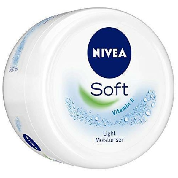 Nivea Soft With Jojoba Oil & Vitamin E Cream 500Ml