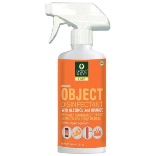 Organic Harvest Objects Disinfectant With Alcohol And Orange 500Ml
