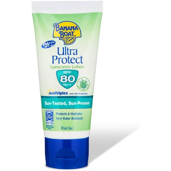 Banana Boat Ultra Protect Sunscreen Lotion SPF80 Pa++ 90ml