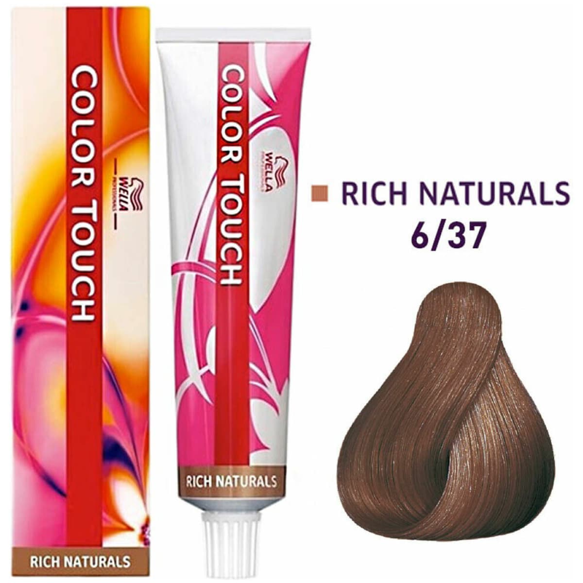 Wella Professionals Color Touch 6/37 Dark Brown Golden Hair Color 60Ml