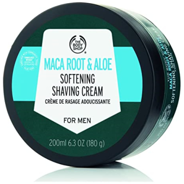 The Body Shop Maca Root & Aloe Softening Shaving Cream For Men 200gm