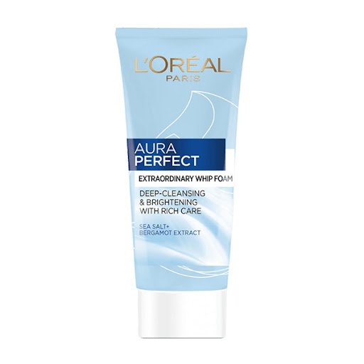 Loreal Paris Aura Perfect Extraordinary Whip Deep Cleansing Brightening With Rich Care Face Wash 100ml