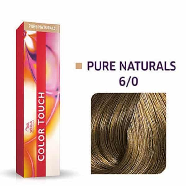 Wella Professionals Color Touch Pure Naturals Ammonia Free Hair Color 60ml 6/0 Dark Blonde Wella Professionals Color Touch Pure Naturals Ammonia Free Hair Color 60ml 6/0 Dark Blonde