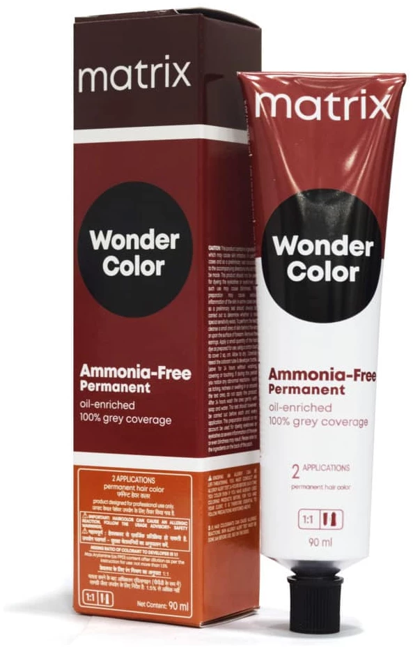 Matrix Wonder Color Ammonia Free Permanent Hair Color 5 Light Brown 90g Matrix Wonder Color Ammonia Free Permanent Hair Color 5 Light Brown 90g