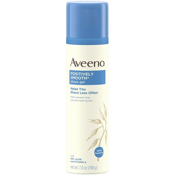 Aveeno Positively Smooth Shave Gel 198G